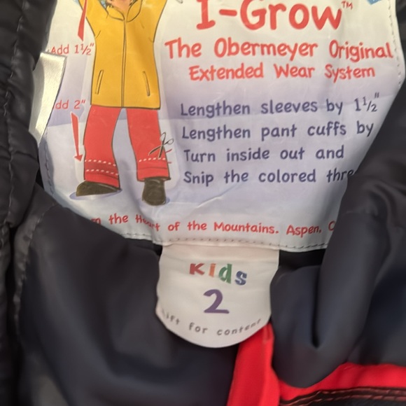 Obermeyer toddler snow bib snow pants - Picture 3 of 7